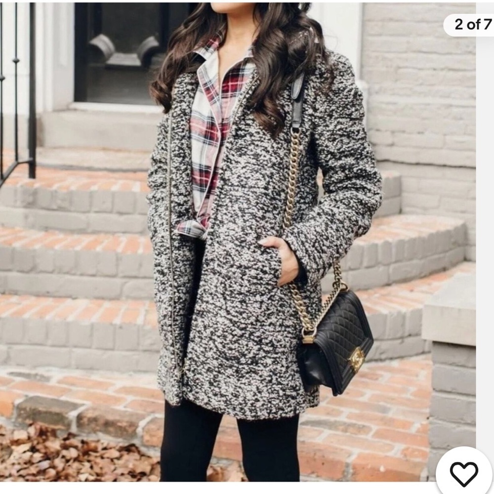 J. Crew Yulia Italian Wool Blend‎ Coat